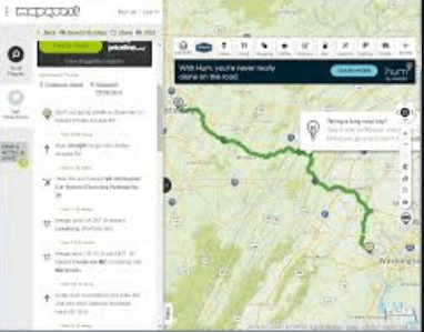 MapQuest App - get driving directions for cities, states, and countries